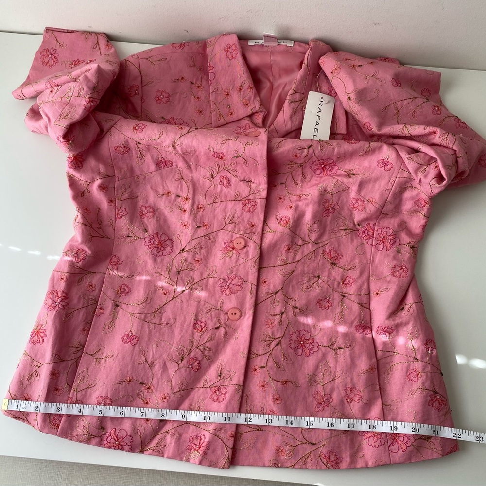 (Size 10) Rafaella Embroidered Linen - Picture 10 of 13